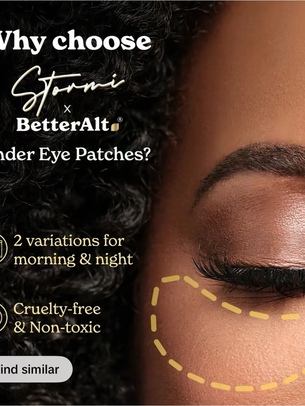 Viral Stormi x BetterAlt Under Eye Patches for AM/PM - 14 pairs